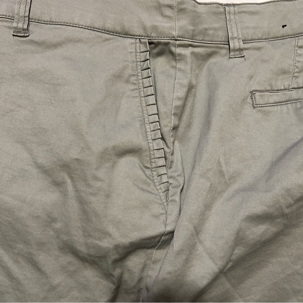 Lane Bryant Women’s Shorts Stretch Waist Comfort Band 24 Sage Green NWOT - Picture 7 of 11
